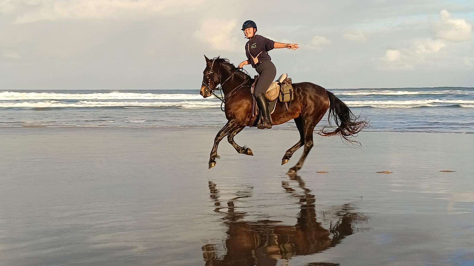 Freedom on the beach