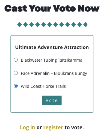 Vote For Wild Coast Horses